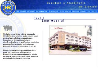 Thumbnail do site Hotel Radar Ltda