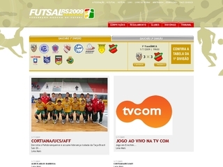 Thumbnail do site Federao Gacha de Futebol de Salo