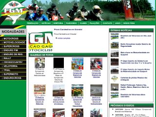 Thumbnail do site FGM - Federao Gacha de Motociclismo