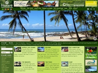 Thumbnail do site Portal de Itacaré, Costa do Cacau, Sul da Bahia