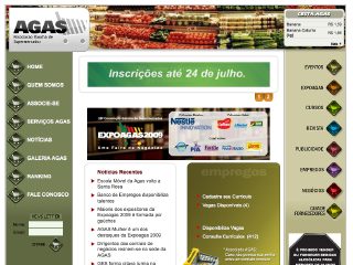Thumbnail do site AGAS - Associação Gaúcha de Supermercados