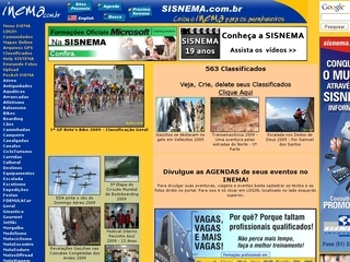 Thumbnail do site Inema - Seu Site de Aventuras