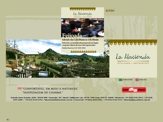 Thumbnail do site Estalagem e Restaurante La Hacienda
