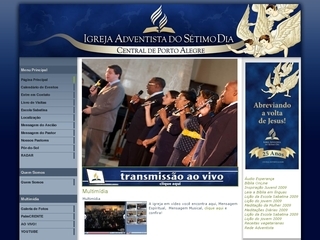 Thumbnail do site Igreja Adventista do Sétimo Dia - Porto Alegre