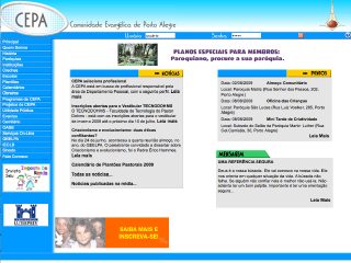 Thumbnail do site CEPA - Comunidade Evangélica de Porto Alegre