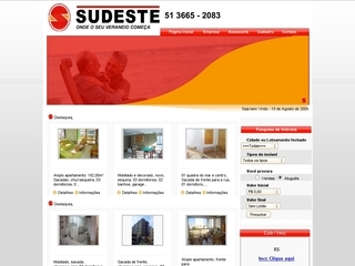 Thumbnail do site Imobiliária Sudeste