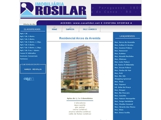 Thumbnail do site Imobiliária Rosilar