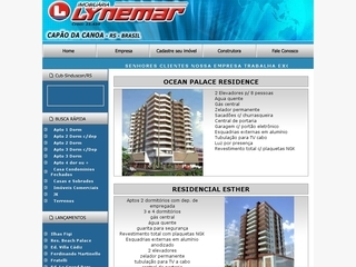 Thumbnail do site Imobiliária Lynemar