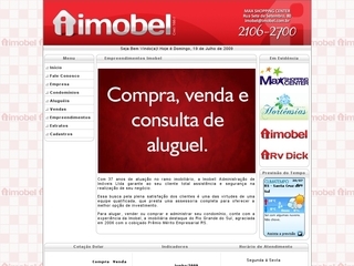 Thumbnail do site Imobell Administrao de Imveis