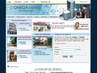 Thumbnail do site Omega Imveis Imobiliria