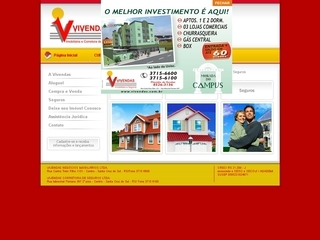 Thumbnail do site Vivendas Imobiliria e Seguros