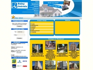 Thumbnail do site Bainy Imóveis