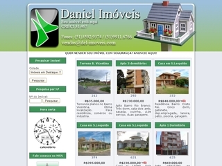 Thumbnail do site Daniel Imveis