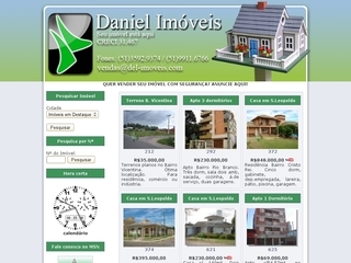 Thumbnail do site Daniel Imóveis