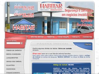 Thumbnail do site Habitar Negcios Imobilirios