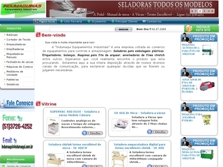 Thumbnail do site Indumaqui - Seladoras, balanças, etiquetadoras