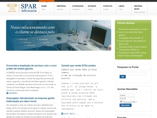 Thumbnail do site SPAR - Consultoria e Assessoria