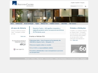 Thumbnail do site Siqueira Castro - Advogados