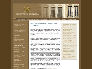 Thumbnail do site dison Freitas de Siqueira Advogados Associados
