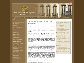 Thumbnail do site Édison Freitas de Siqueira Advogados Associados