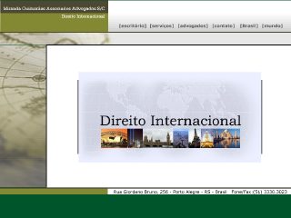 Thumbnail do site Miranda Guimarães Associados Advogados