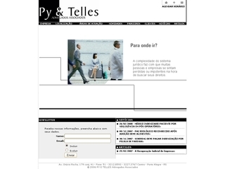 Thumbnail do site Py & Telles Advogados Associados