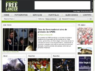 Thumbnail do site Agência Free Lancer