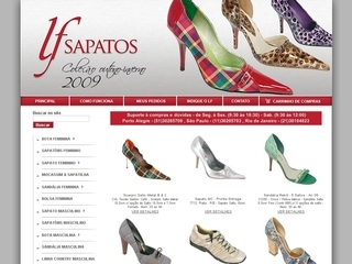 Thumbnail do site LF Sapatos