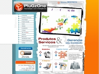 Thumbnail do site PluGzOne - Tecnologia com Inteligncia