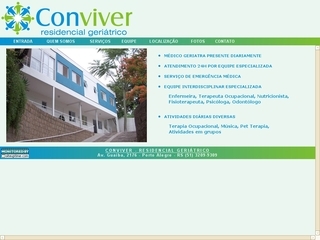 Thumbnail do site Conviver - Residencial Geritrico