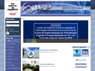 Thumbnail do site WP - Centro de Psicoterapia - Cognitivo-Comportamental
