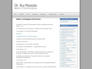 Thumbnail do site Cardiologista Rui Peixoto
