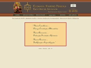 Thumbnail do site Escritório de Advocacia Elenara Rivero Pereira