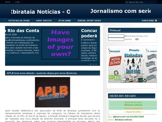 Thumbnail do site Blog Ibirataia