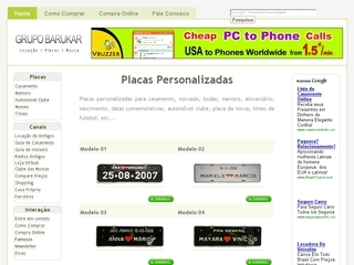 Thumbnail do site B|K Shop - Placas Personalizadas