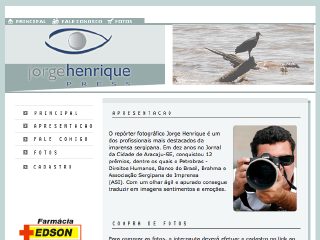 Thumbnail do site Jorge Henrique Press