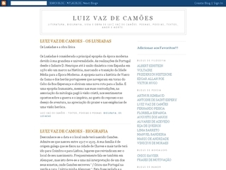 Thumbnail do site Luiz Vaz de Cames 
