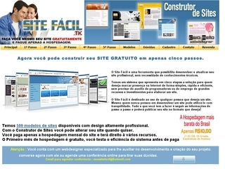 Thumbnail do site Site Fcil - Caio Mello Webdesigner