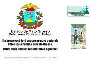 Thumbnail do site Defensoria Pública do Estado do Mato Grosso