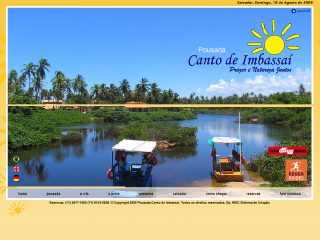 Thumbnail do site Pousada Canto de Imbassaí