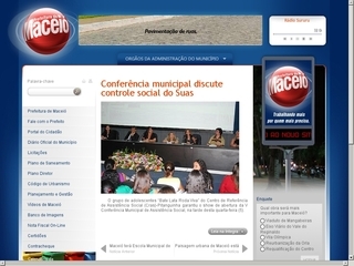 Thumbnail do site Prefeitura Municipal de Maceió