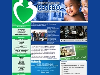 Thumbnail do site Prefeitura Municipal de Penedo