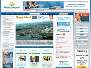 Thumbnail do site Portal da cidade de Manaus