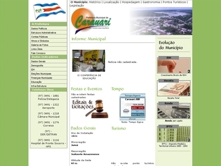 Thumbnail do site Prefeitura Municipal de Carauari