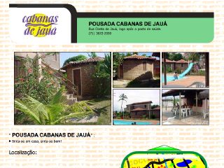 Thumbnail do site Pousada Cabanas de Jau