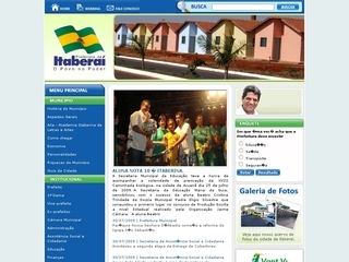 Thumbnail do site Prefeitura Municipal de Itabera