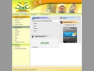 Thumbnail do site Prefeitura Municipal de Americano do Brasil