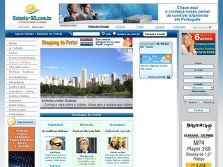 Thumbnail do site Portal da Cidade de Goinia