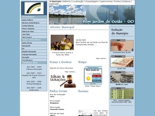 Thumbnail do site Prefeitura Municipal de Bom Jardim de Gois