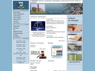 Thumbnail do site Prefeitura Municipal de Mara Rosa